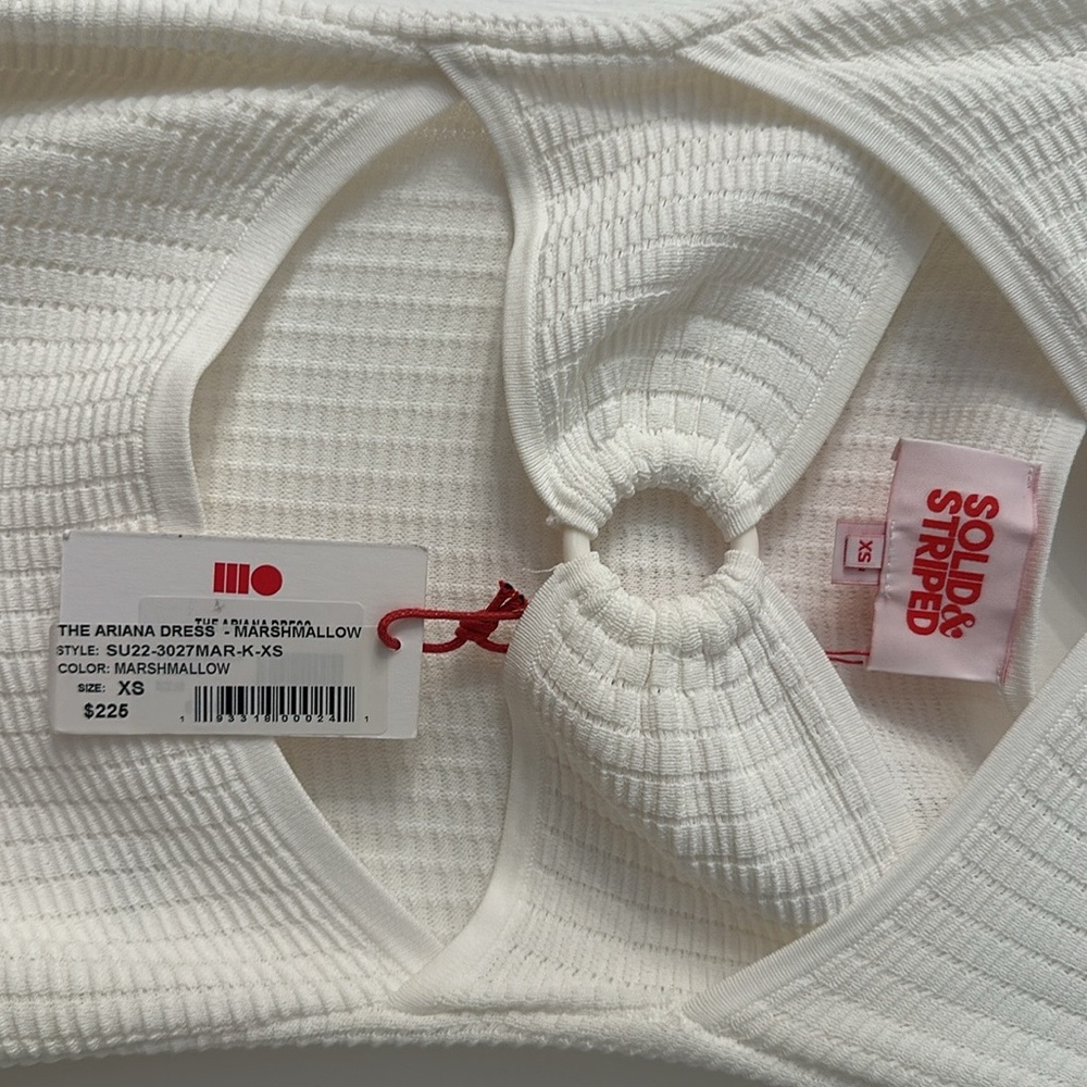 SOLID & STRIPED White Ariana Midi in Marshmellow - Picture 4 of 5